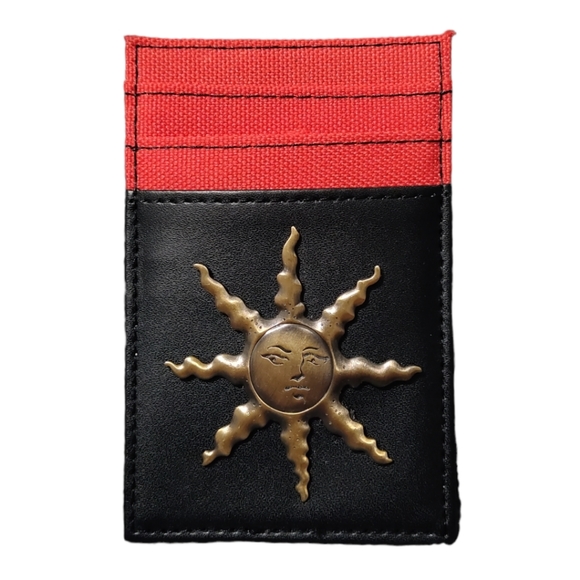 Dark Souls Bandai Namco Praise the Gold Sun Logo Card Wallet - Picture 1 of 5